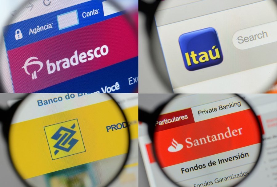 Itaú, Santander, Bradesco e Banco do Brasil lucram juntos 63% mais no 2º tri, mas qual foi o maior destaque?